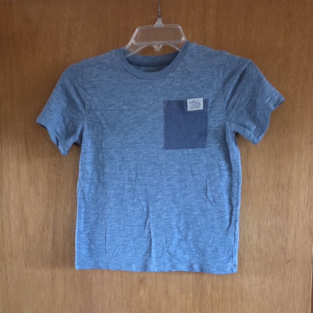 Blue Kids 365 Kids From Garanimal Short Sleeve Tee with Pocket